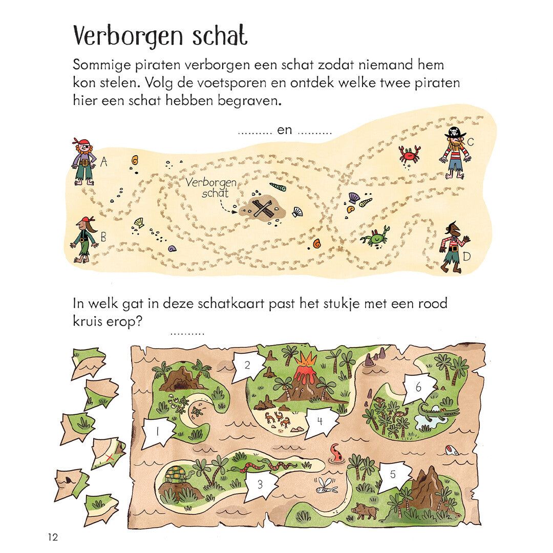 Uitgeverij usborne piraten doeboek