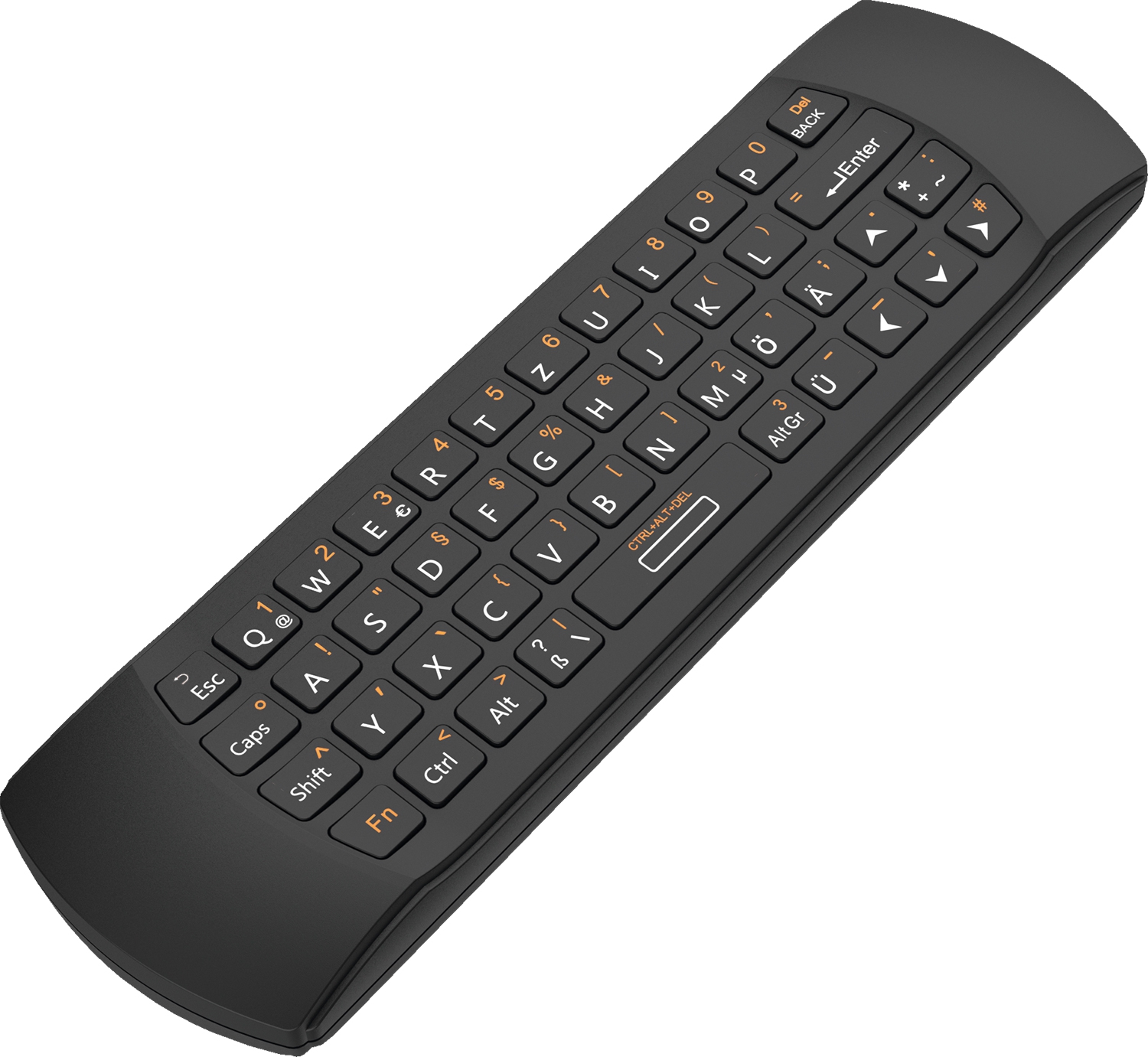 Berger Universal Funkfernbedienung mit Tastatur und Air Mouse