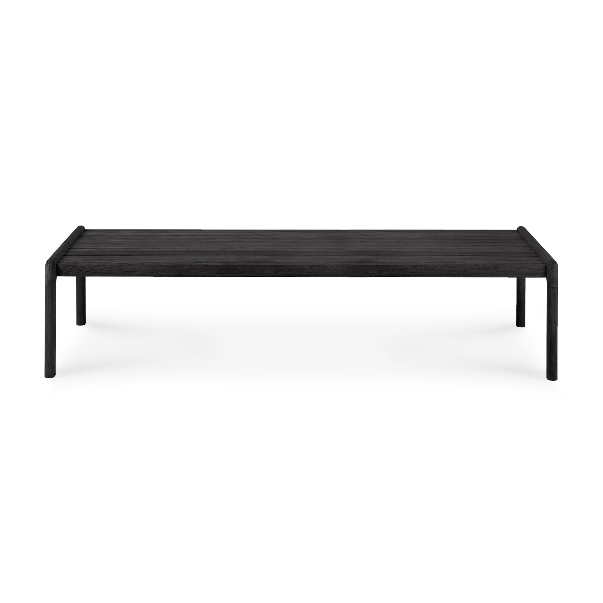 Ethnicraft - Outdoor - Teak Jack koffietafel - zwart Teak Jack koffietafel - 150cm - zwart