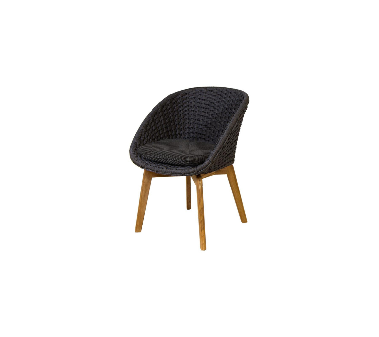 Cane-Line Zitkussen voor Peacock stoel dark grey