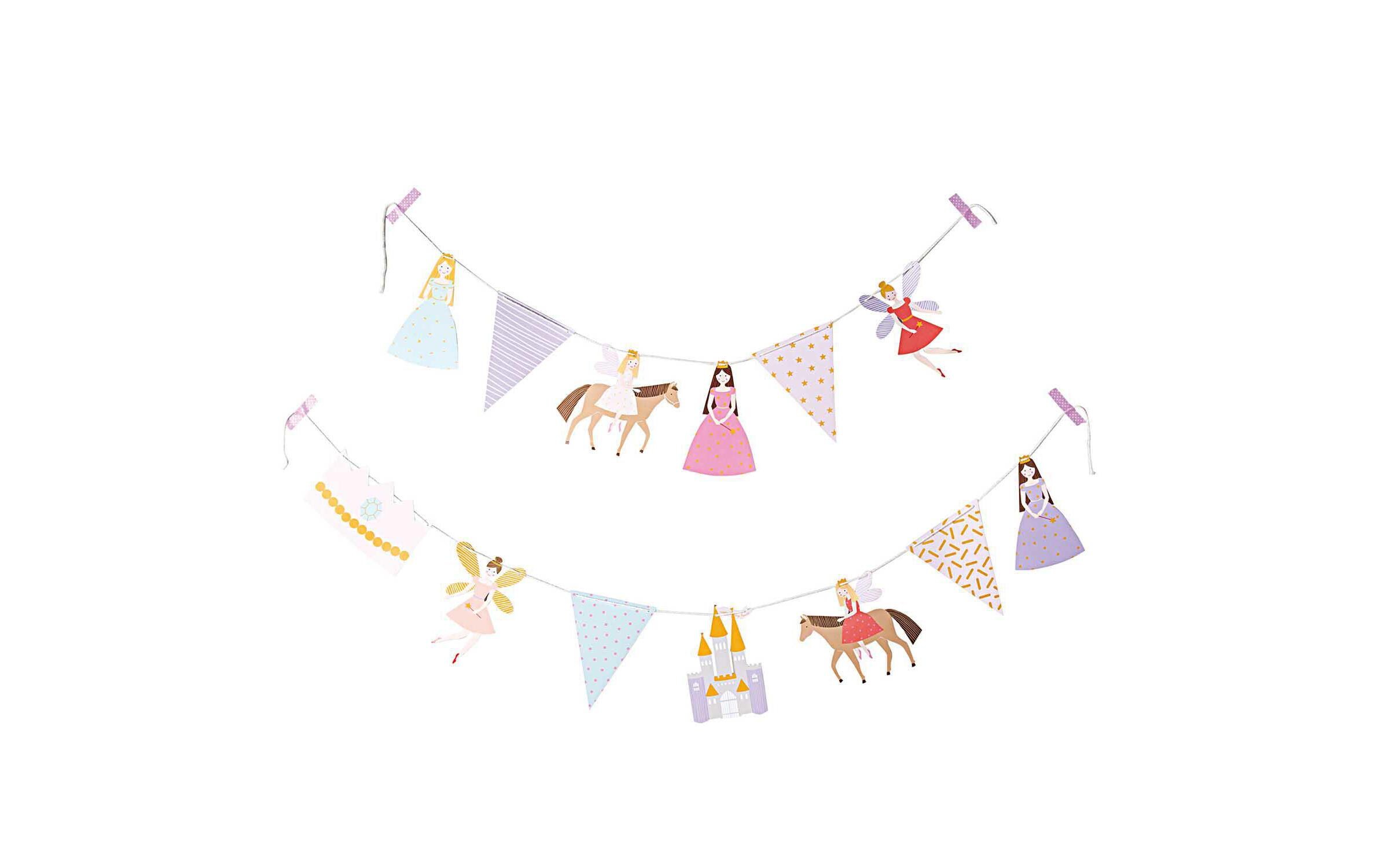 Girlande Prinzessin 3 m, MehrfarbigKreativ mit Rico Design