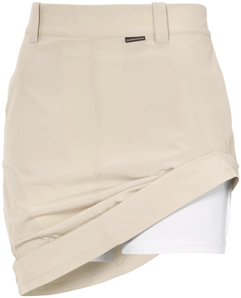 Didriksons Women's Liv Skirt 4 Light Beige
