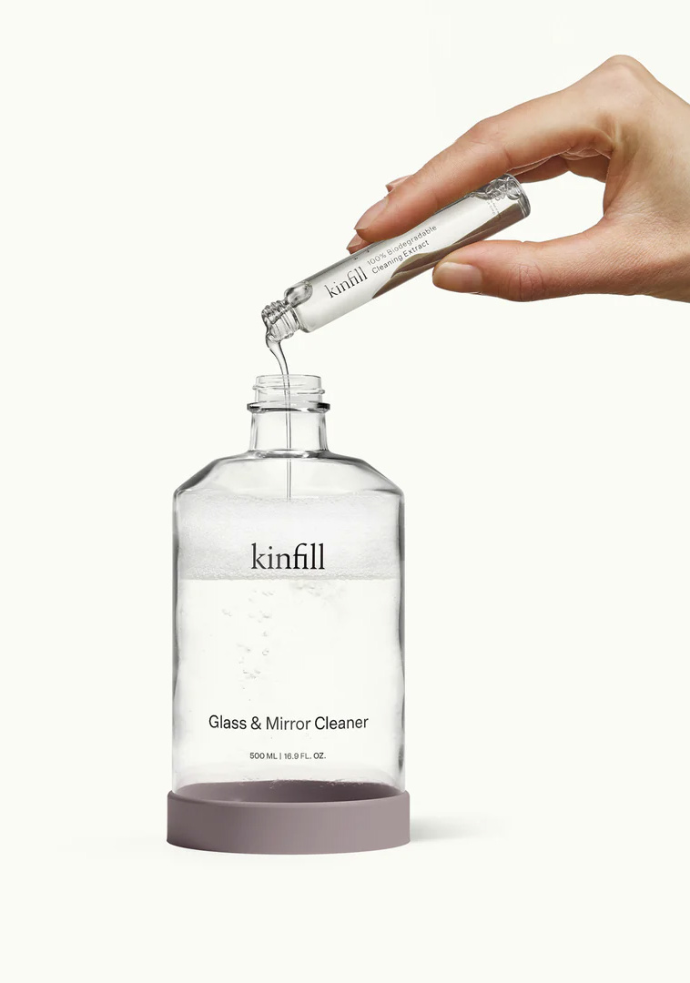 kinfill 2x Nachfüllkonzentrat Glasreiniger Brune