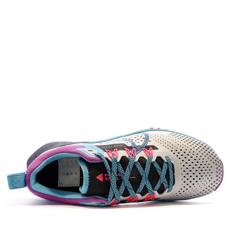 Nike Chaussures de Trail Blanc/Bleu Femme Nike Pegasus Trail 4