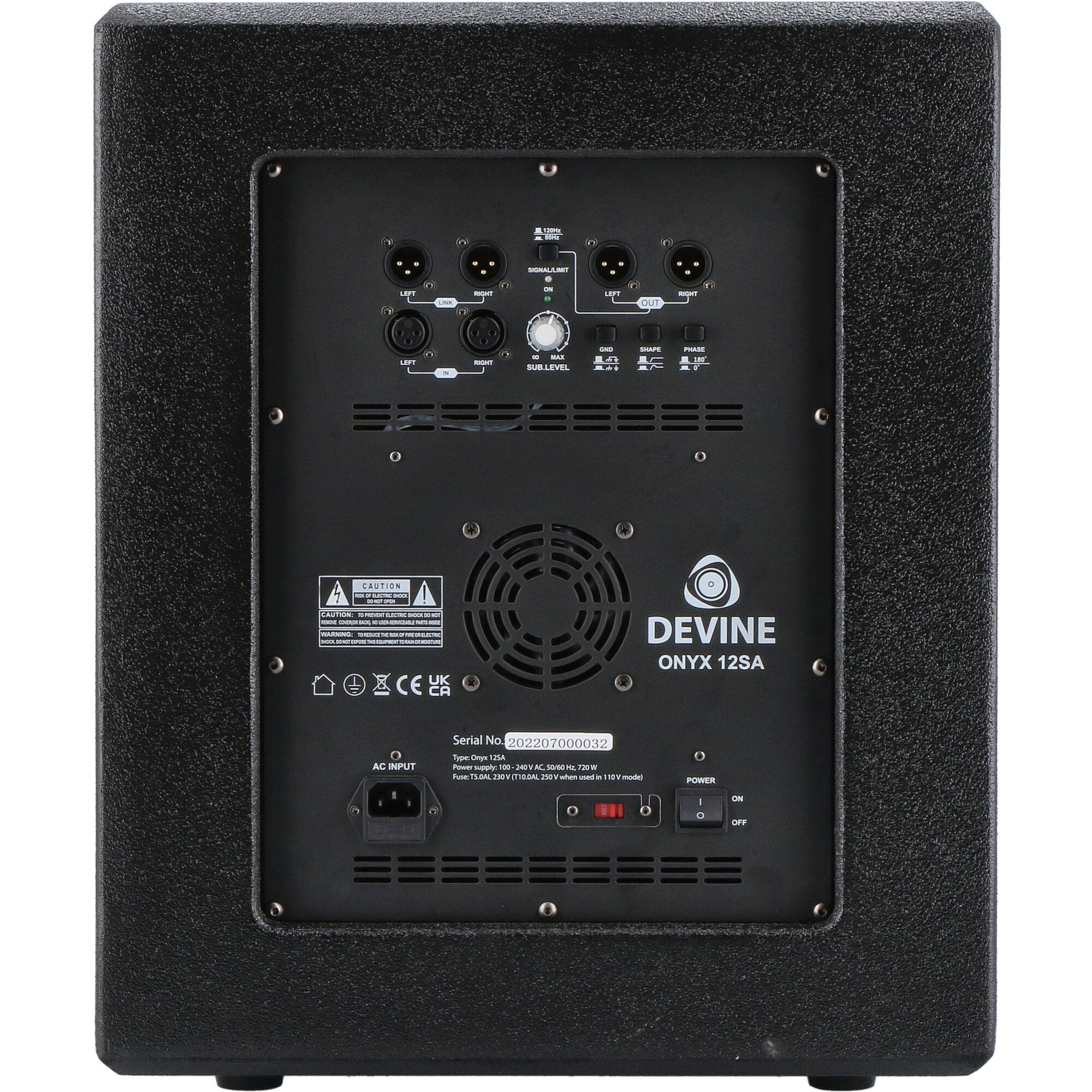 Devine Onyx 15A (2x) + 12SA (4x) set