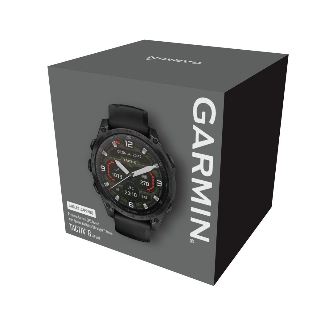 Garmin tactix 8 - 47mm AMOLED Sapphire Schwarz