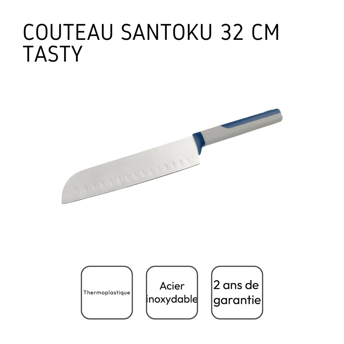 Grand couteau Santoku 32 cm Core