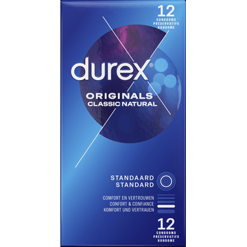 Durex Condooms Classic Natural 12 Stuks