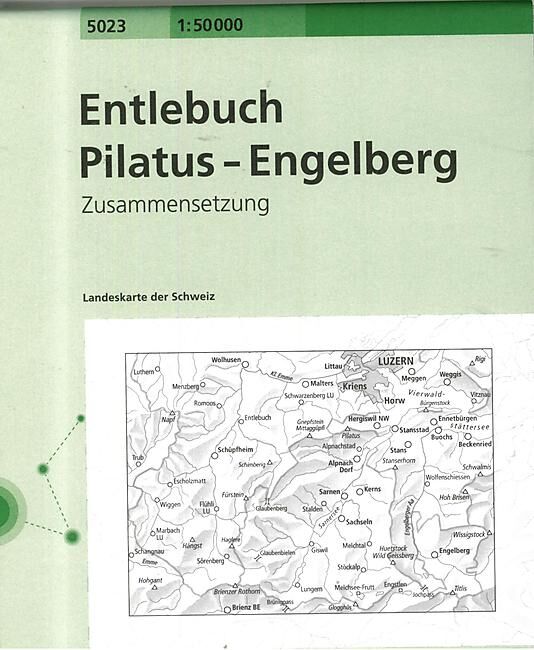 BUNDESAMT - 5023 ENTLEBUCH ECHELLE 1 50 000