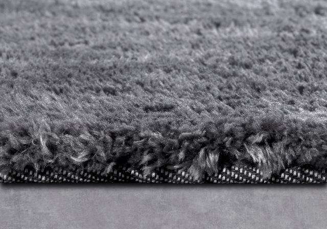 HANSE Home Hochflor-Teppich »Olaf« rechteckig 38 mm Höhe Langflor, Shaggy, einfarbig, flauschig, weich, glänzend, modern, uni
