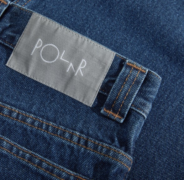 Polar Skate Co 93! Denim Pitch Black