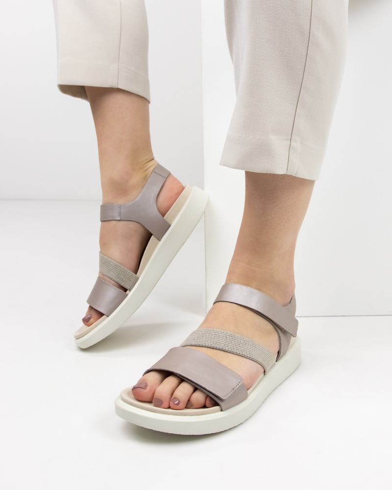 Ecco Flowt W Sandalen  - taupe