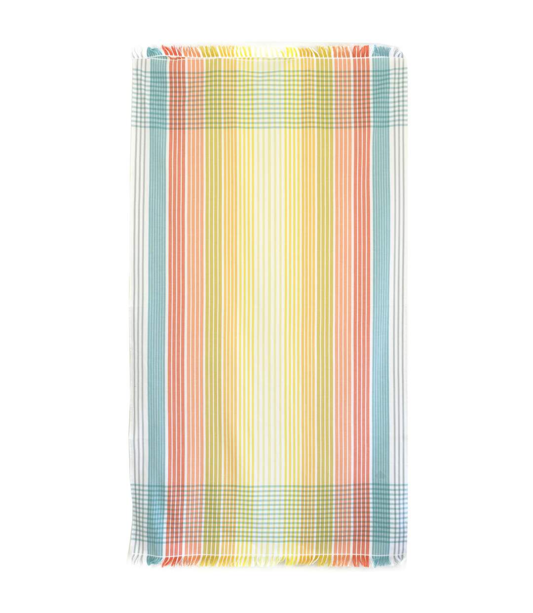 Drap de plage fouta 100x180 cm CLEYA multicolore