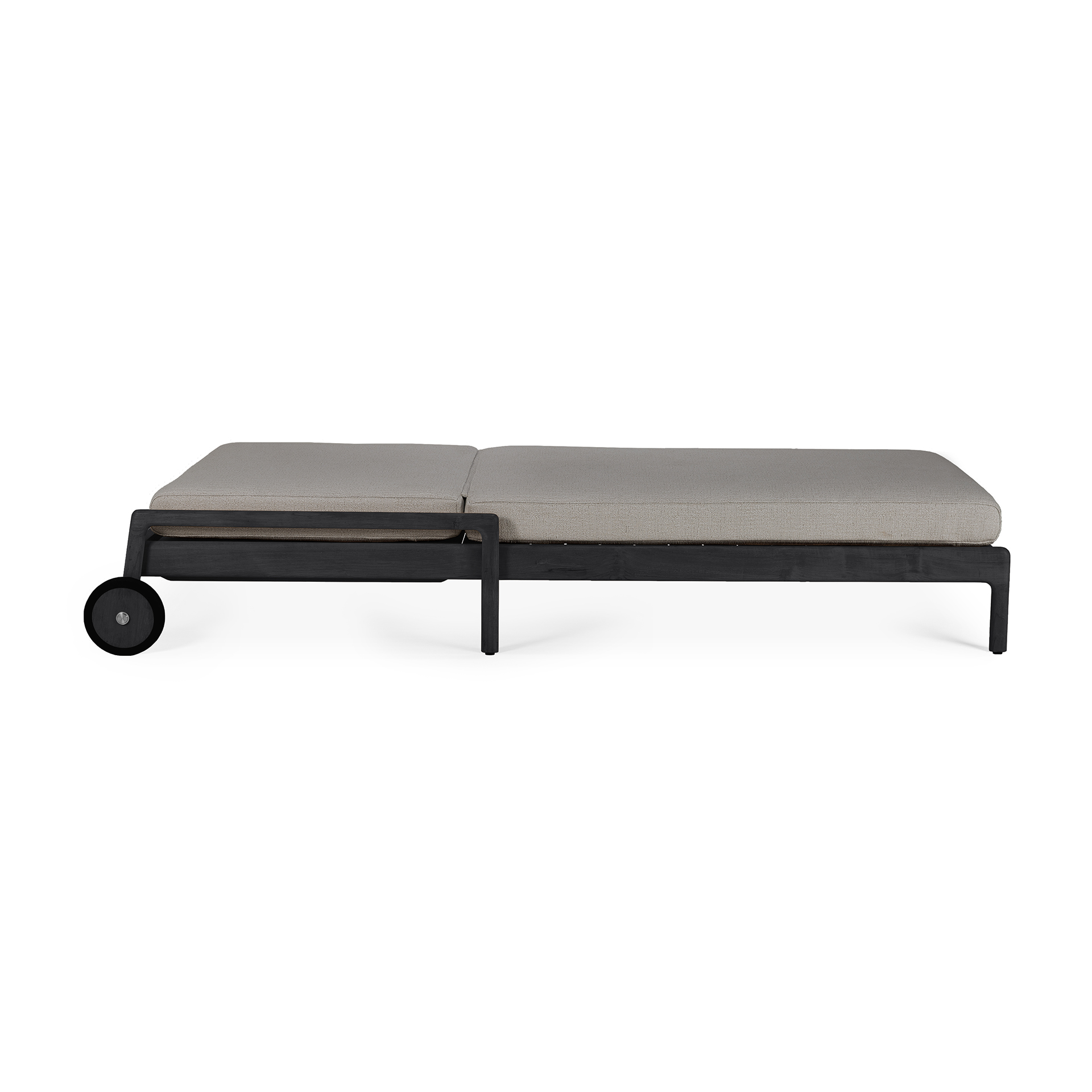 Kussen voor teak Jack adjustable lounger zwart - mocha