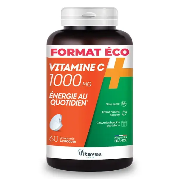 Vitavea Vitamina C 1000mg Energia Diária Eco Pack 60 comprimidos