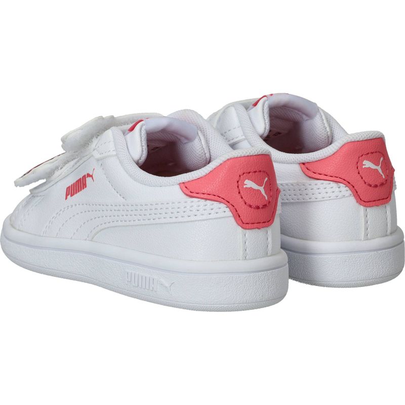 Puma Smash 3.0 Badges V Sneakers Wit Meisjes