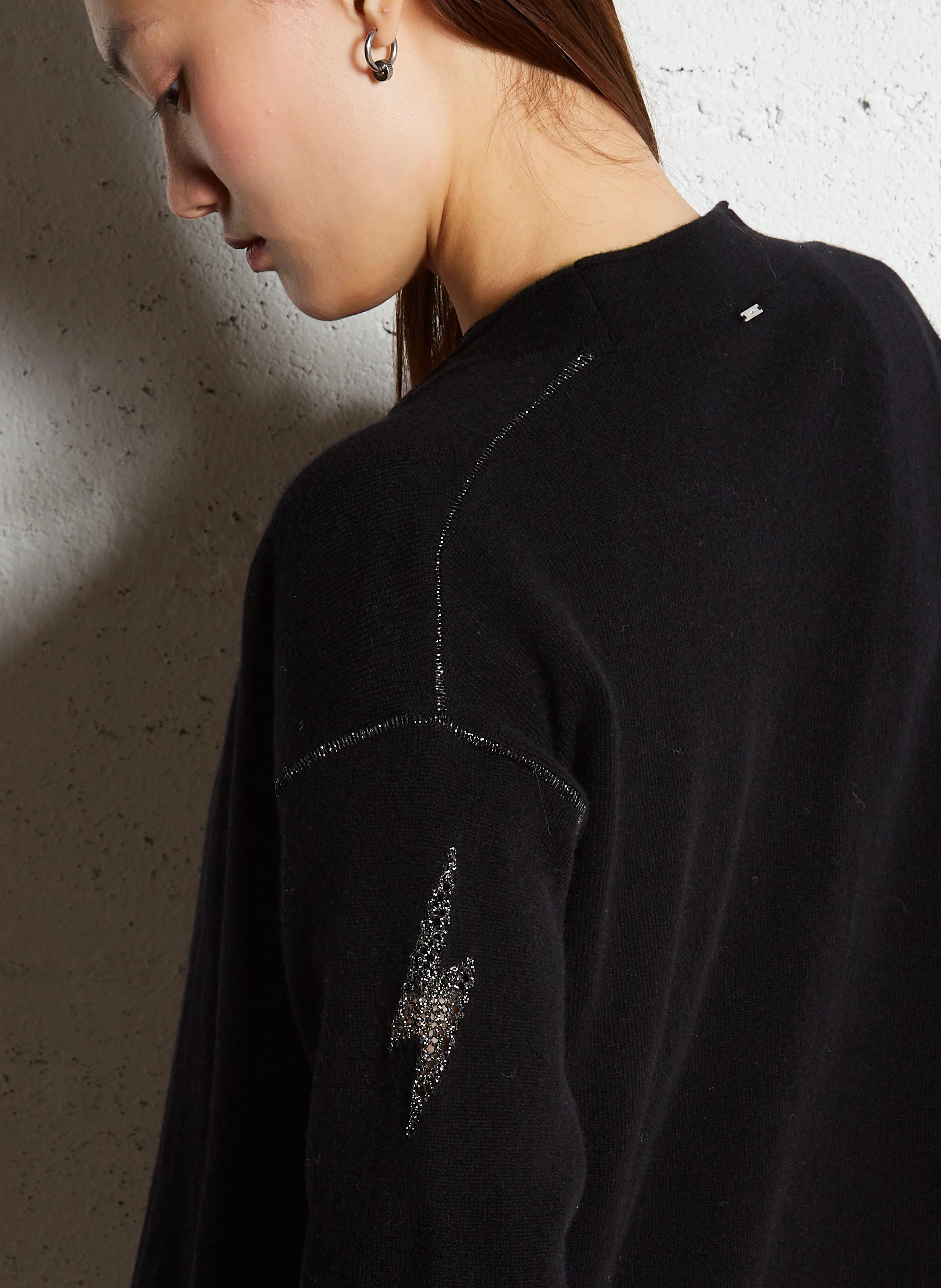 Gilet manches longues| Noir