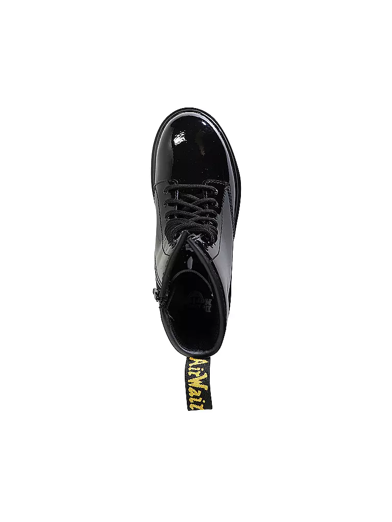 DR. MARTENS Mädchen Schnürboots 1460 PATENT LAMPER schwarz