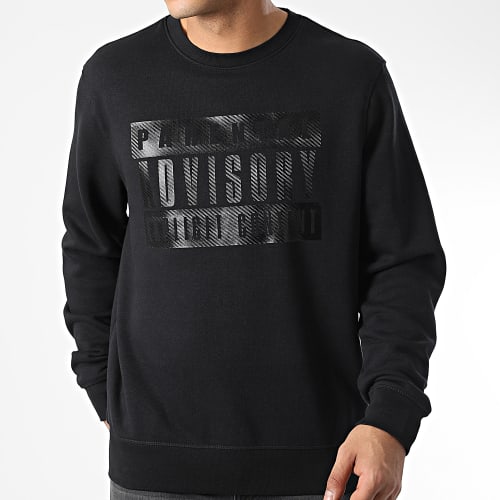 Sweat Crewneck Carbon Logo Noir