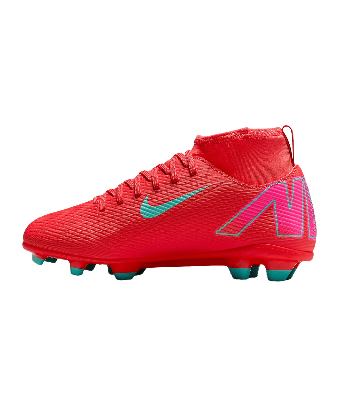 Nike Jr Air Zoom Mercurial Superfly X Club MG Mad Energy Kids Rot F800