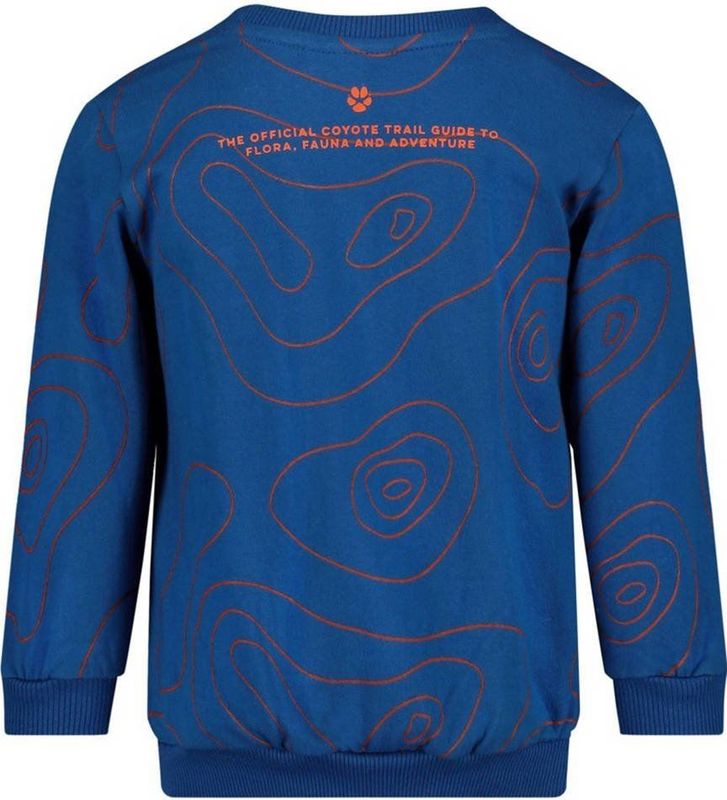 Sturdy - Chasing Trails - Sweater - Oranje/Blauw