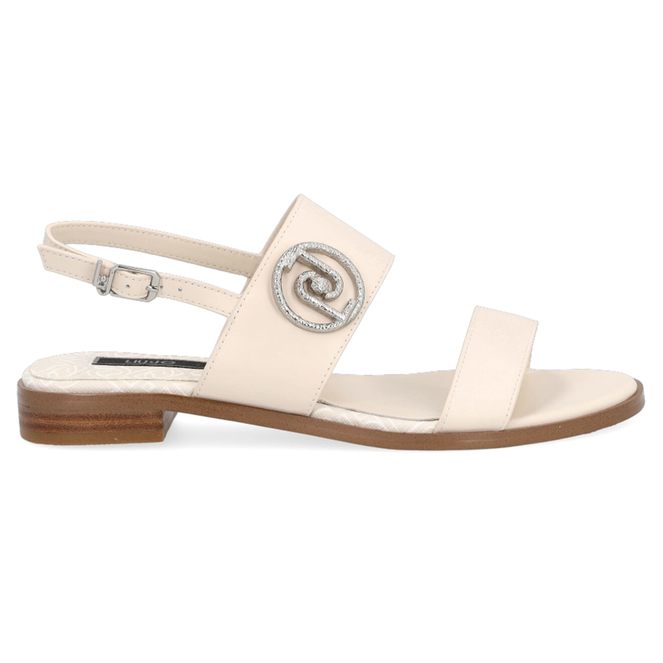 Liu-Jo Sandales en Cuir Erina blanches