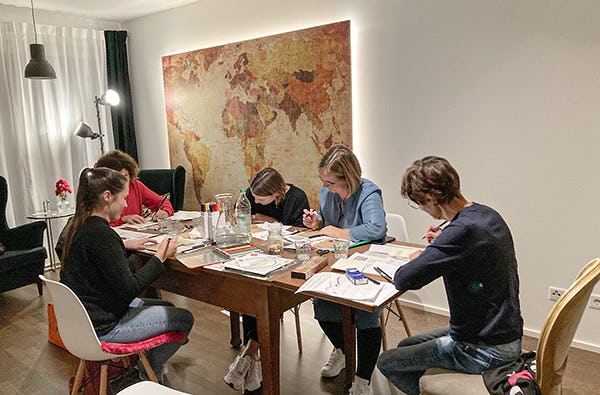 Handlettering Kurs für Fortgeschrittene Oberstaufen-Steibis