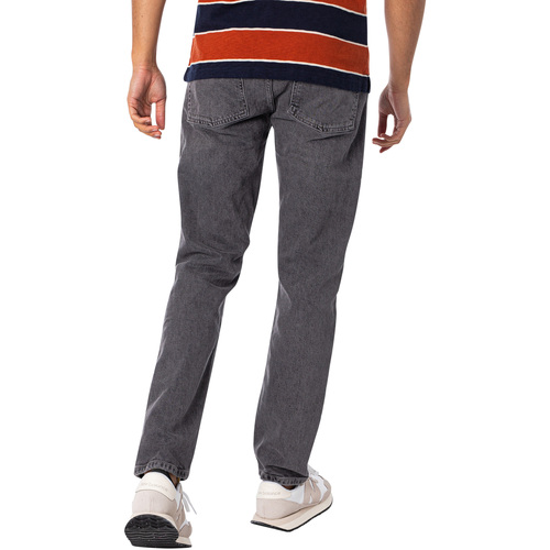 Superdry - Vaqueros Rectos Ajustados Vintage Gris
