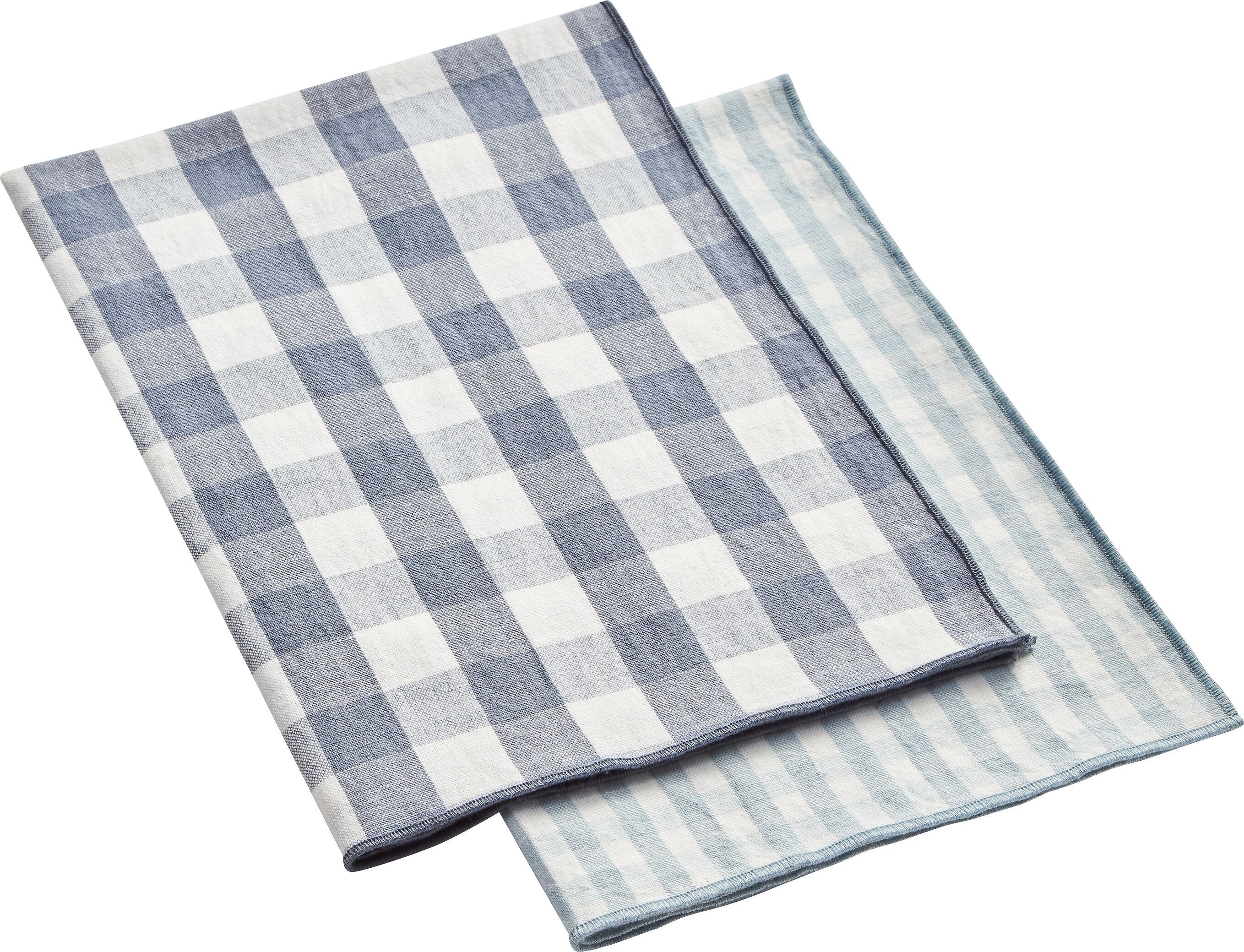 AMIAS Küchentuch Set - Blau / B: 50.0 cm x H: 70.0 cm