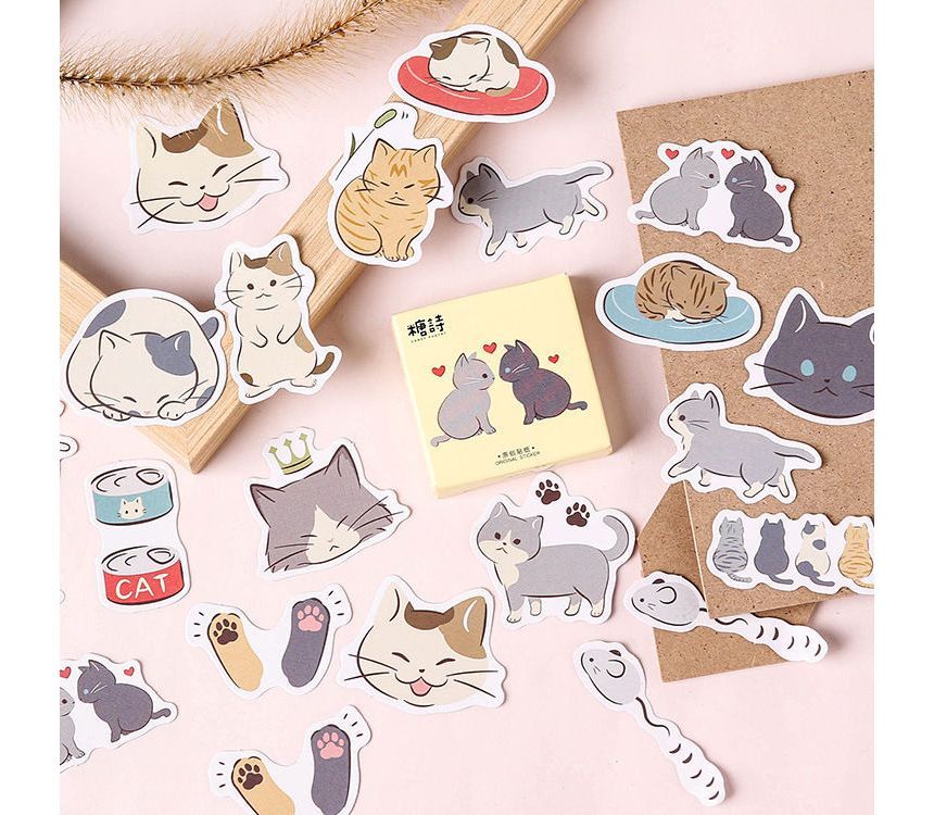 Milena - Kattenstickers (verschillende ontwerpen)