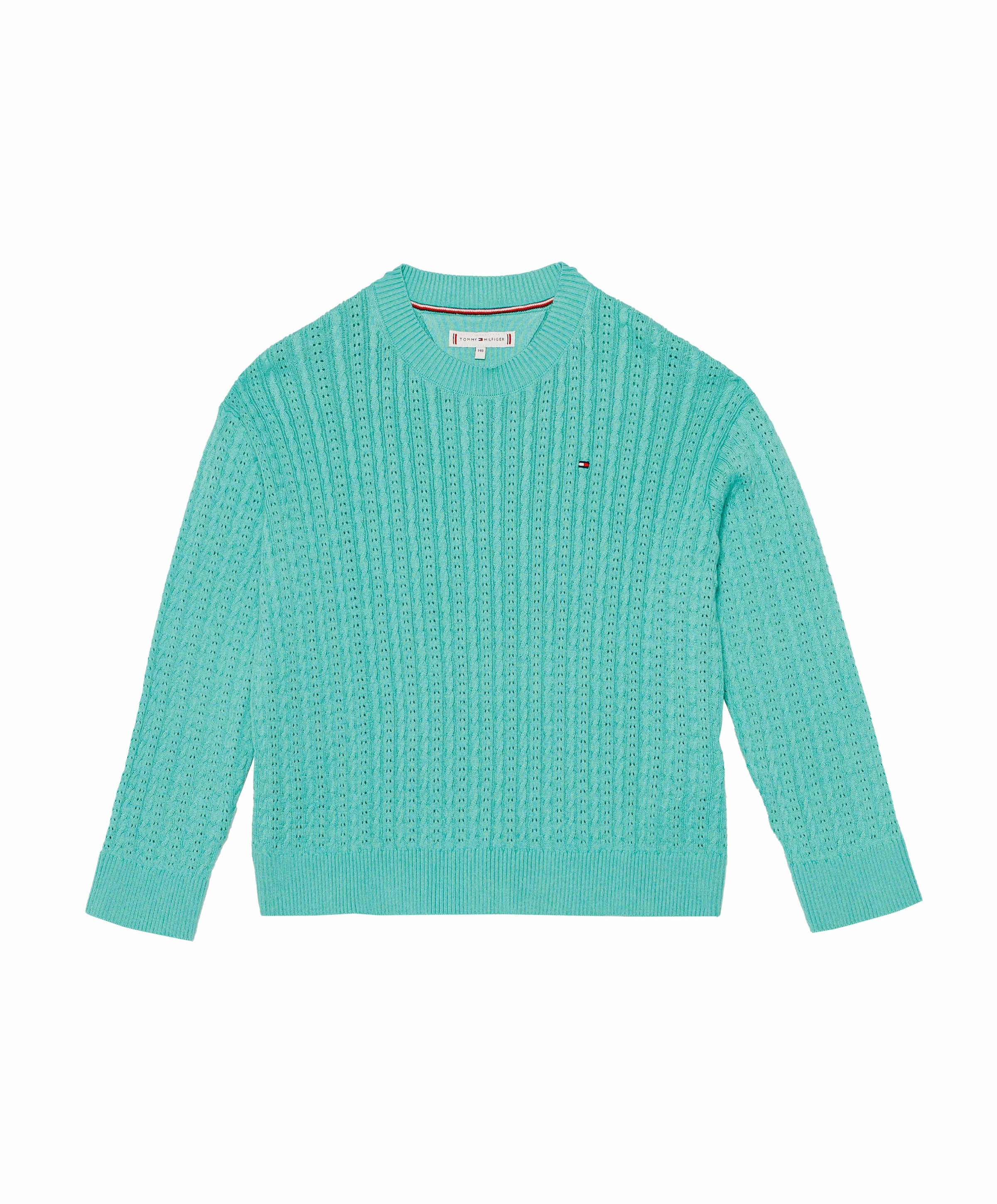 Tommy Hilfiger Meisjes sweater groen