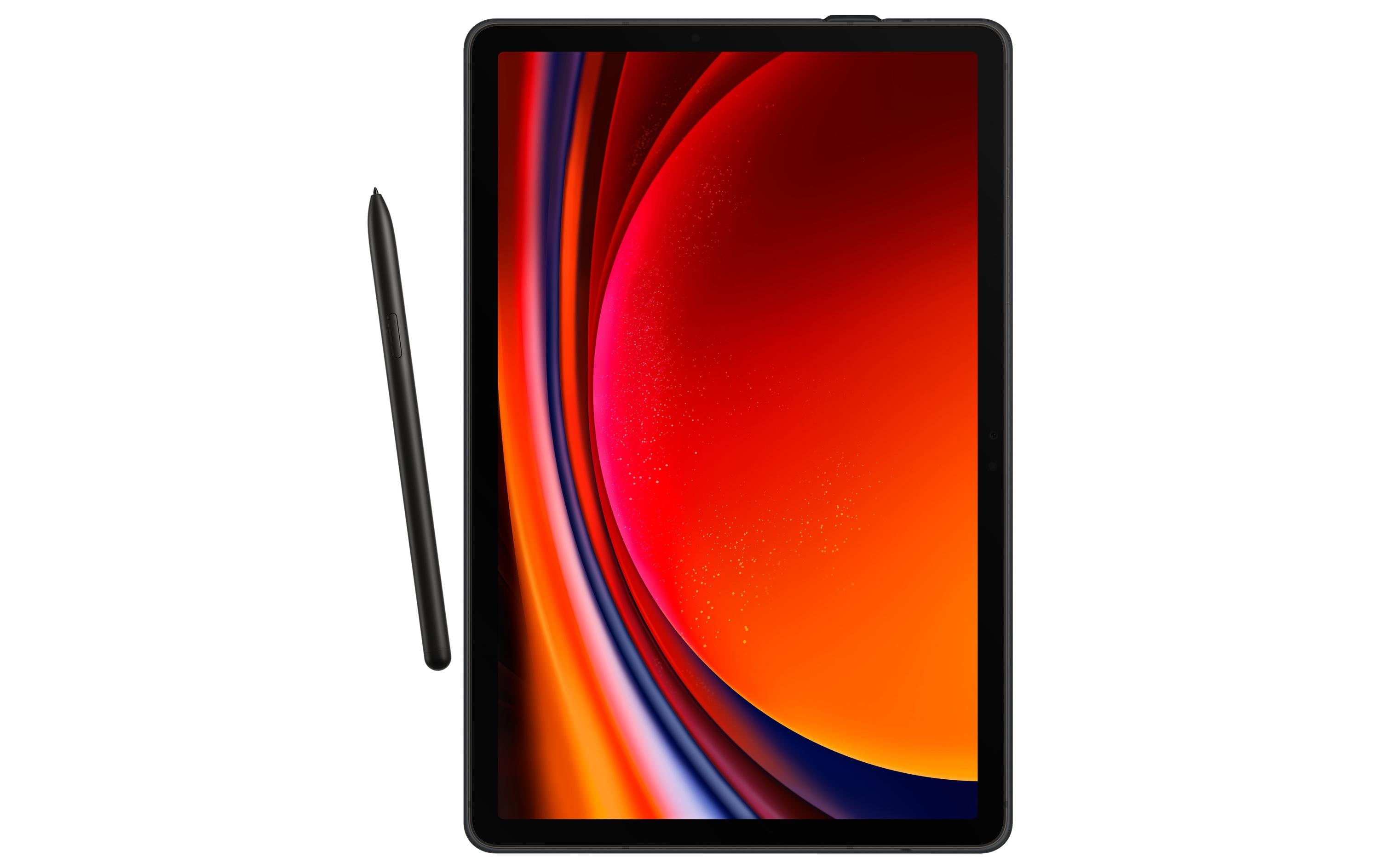 Tablet Book Cover Smart Galaxy Tab S9 SchwarzBook Cover für das Samsung Galaxy Tab S9