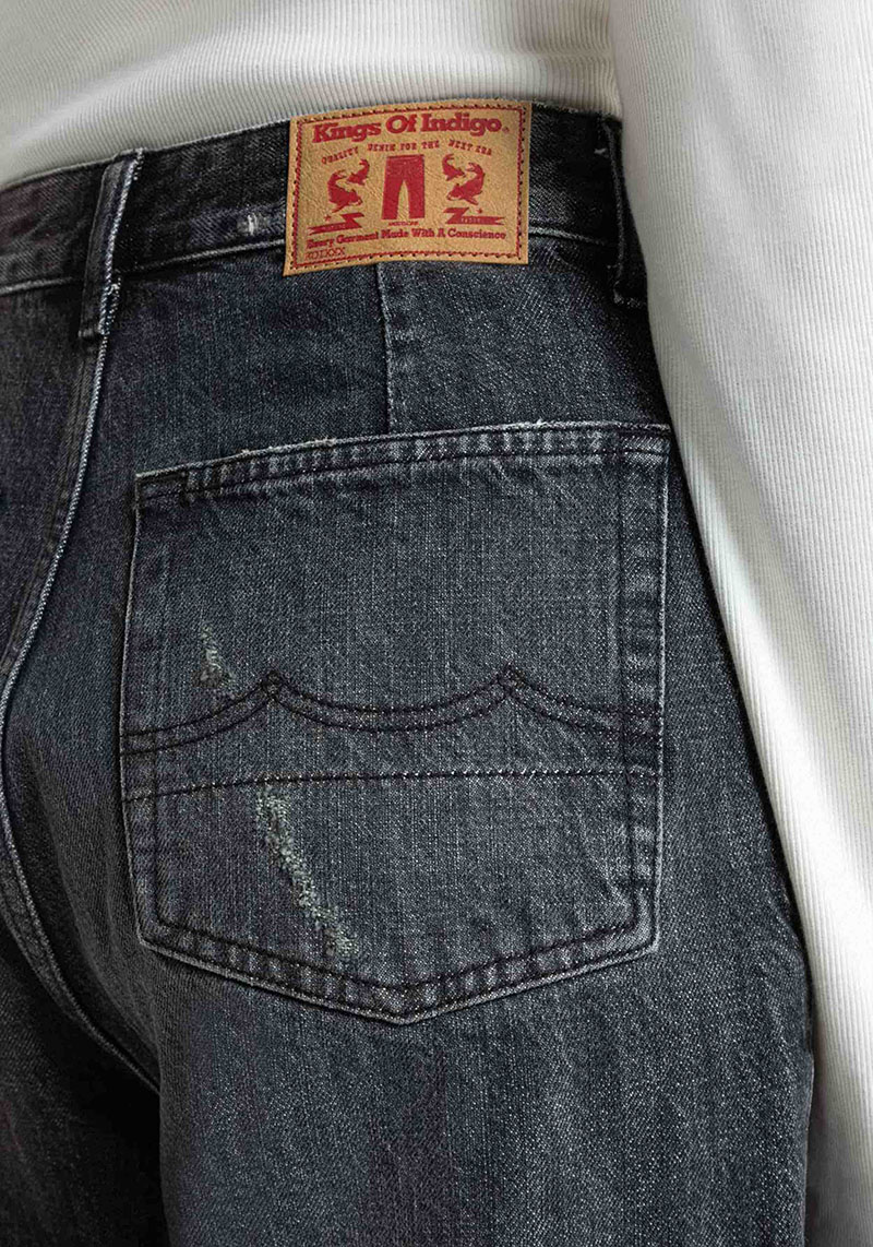 Kings Of Indigo Jeans Leila Ceky Black Worn