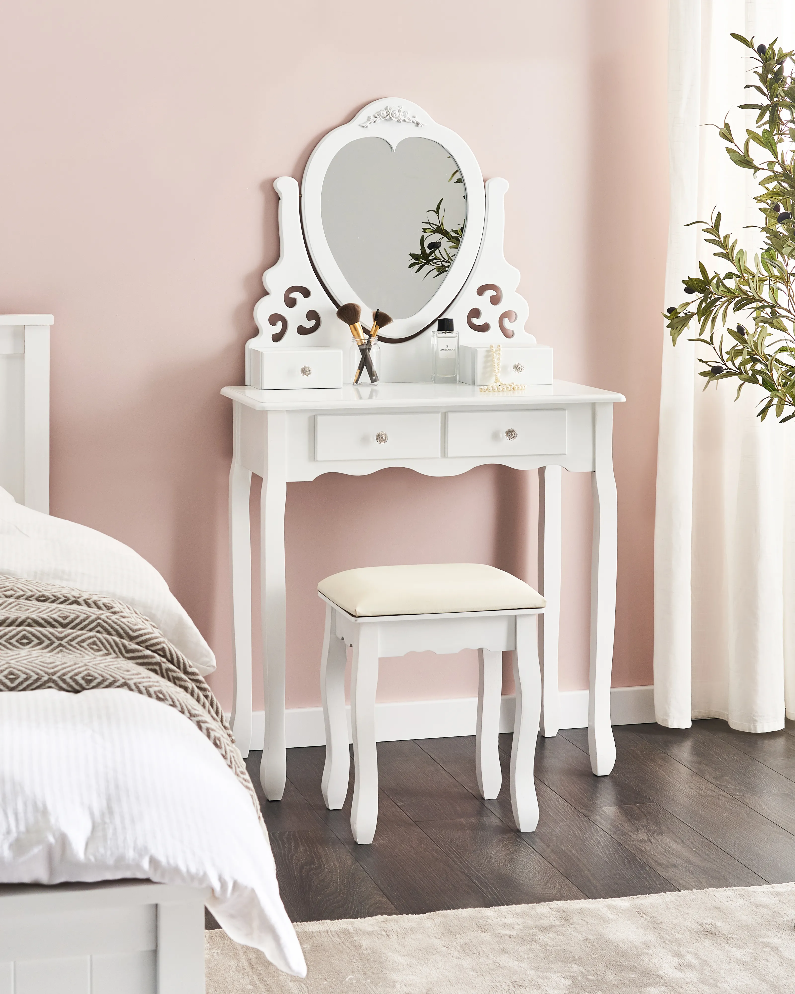 Kaptafel DIVA Wit