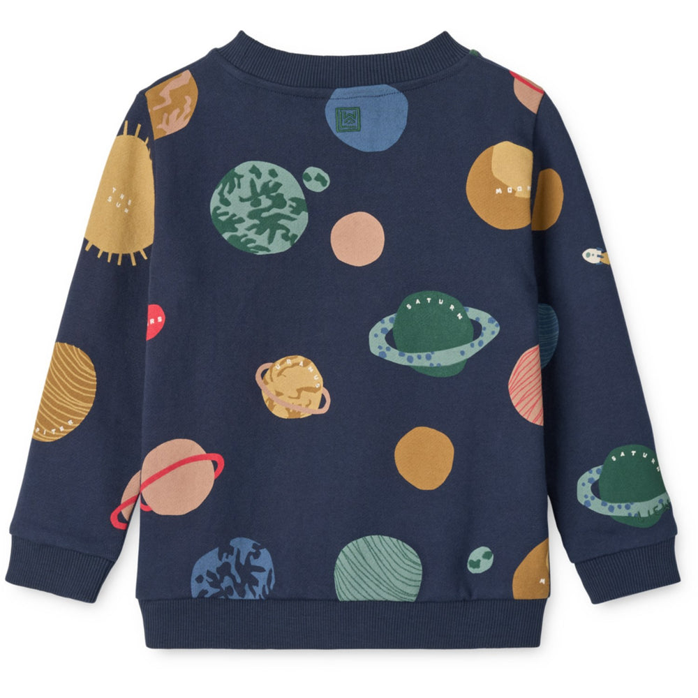 Køb LIEWOOD Universe / Classic Navy Thora Printed Sweatshirt