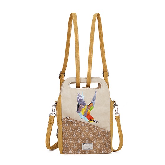 Hi-Di-Hi Zzzerenade Hand/ Shoulder/ Backpack Brown