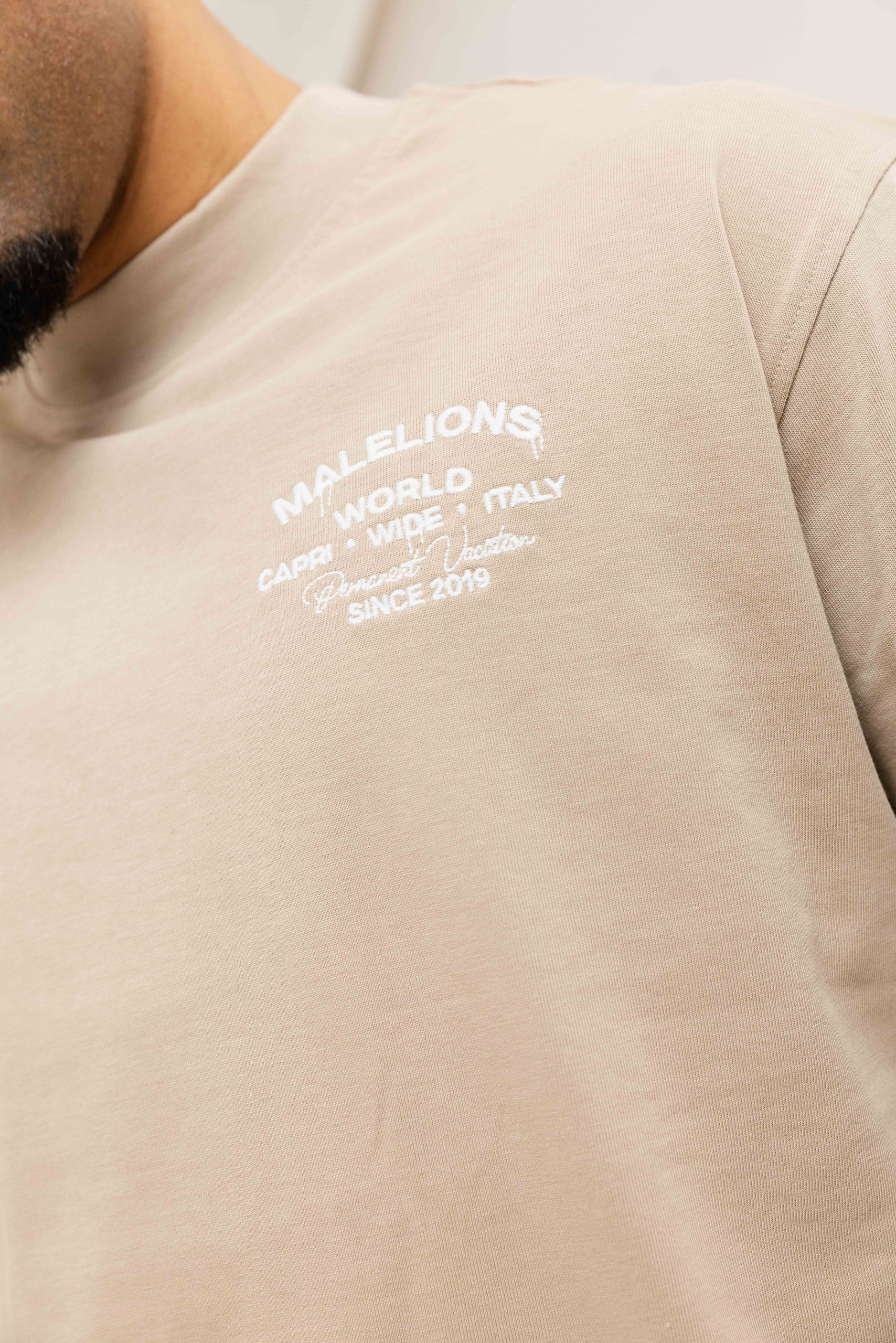 Malelions Permanent Vacation Zomerset Heren Beige