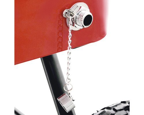 Koelwagen, koelbox, AXI handkar, koelbox, rood