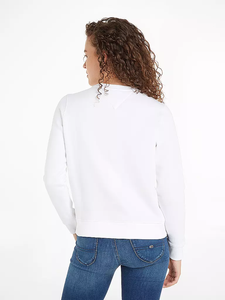 TOMMY JEANS Sweater weiss