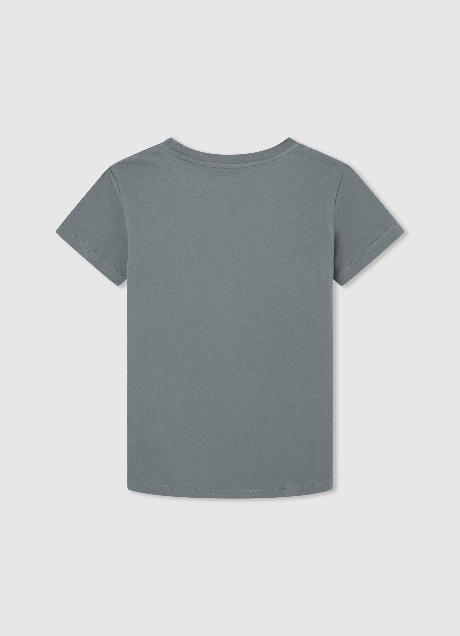 CAMISETA DE ALGODÃO COM LOGOTIPO ESTAMPADO - casting