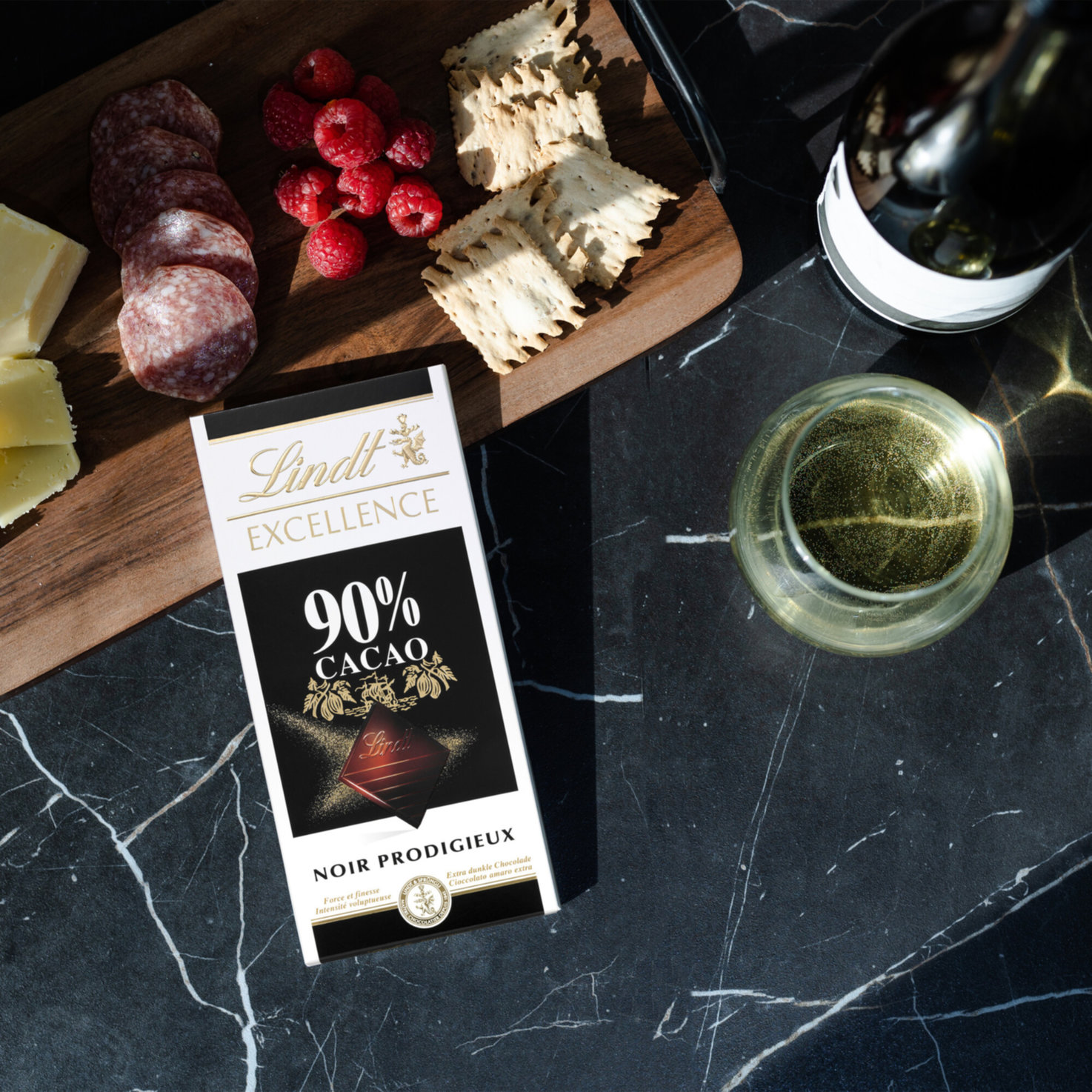 Lindt Excellence Dunkel 90% Cacao Tafelschokolade