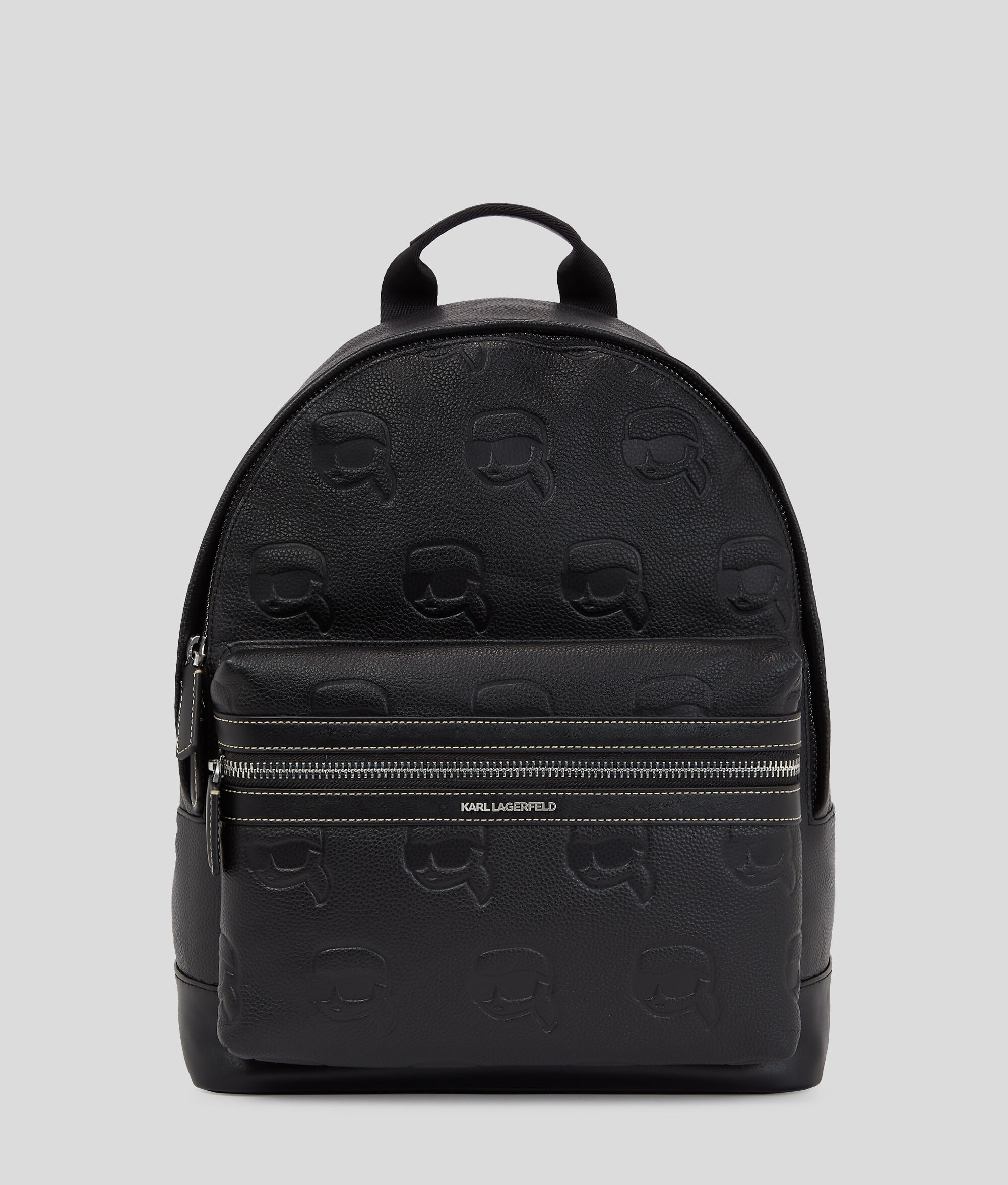 SAC À DOS EN CUIR GRAINÉ K/IKONIK