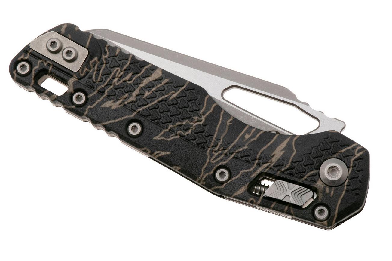 Microtech MSI Standard Issue 210T-10APPMTSC, Apocalyptic Stonewashed M390MK, Tiger Stripe Tri-Grip Polymer zakmes