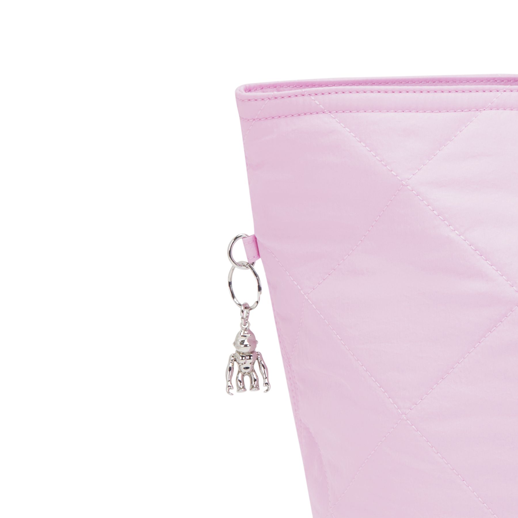 COLISSA Grand fourre-tout avec compartiment pour ordinateur portable - Blooming Pink Quilt