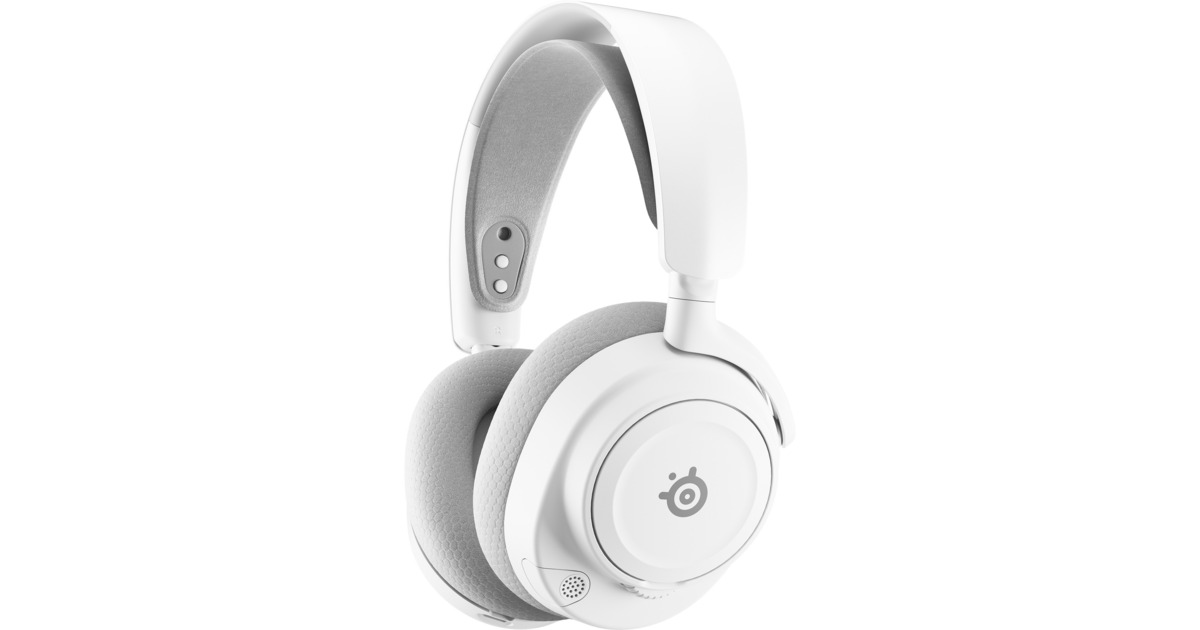 SteelSeriesArctis Nova 7 Wireless Gen 2 over-ear gaming headset  (Wit, Pc, 2.4 GHz / Bluetooth)