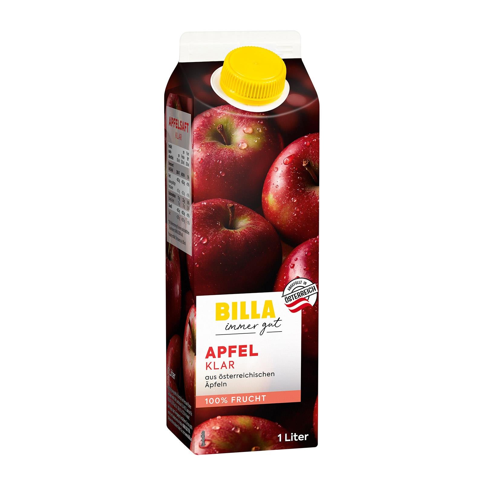 BILLA Apfelsaft Klar