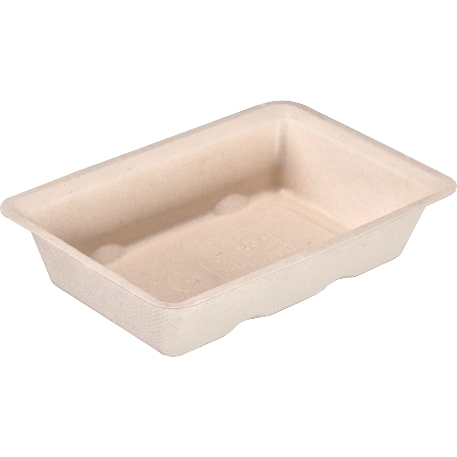 Depa Bak, Bagasse (suikerrietpulp), A13, snackbak, 163x110x36mm, naturel