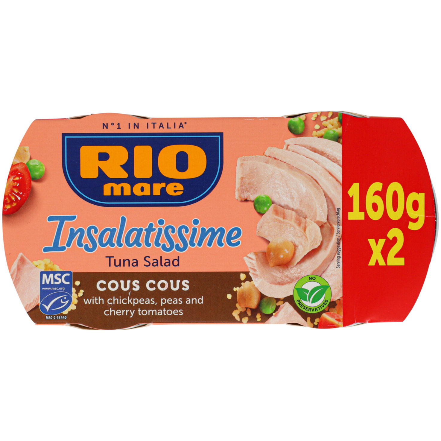 Rio mare Couscous & Tuna Salad 2x160g