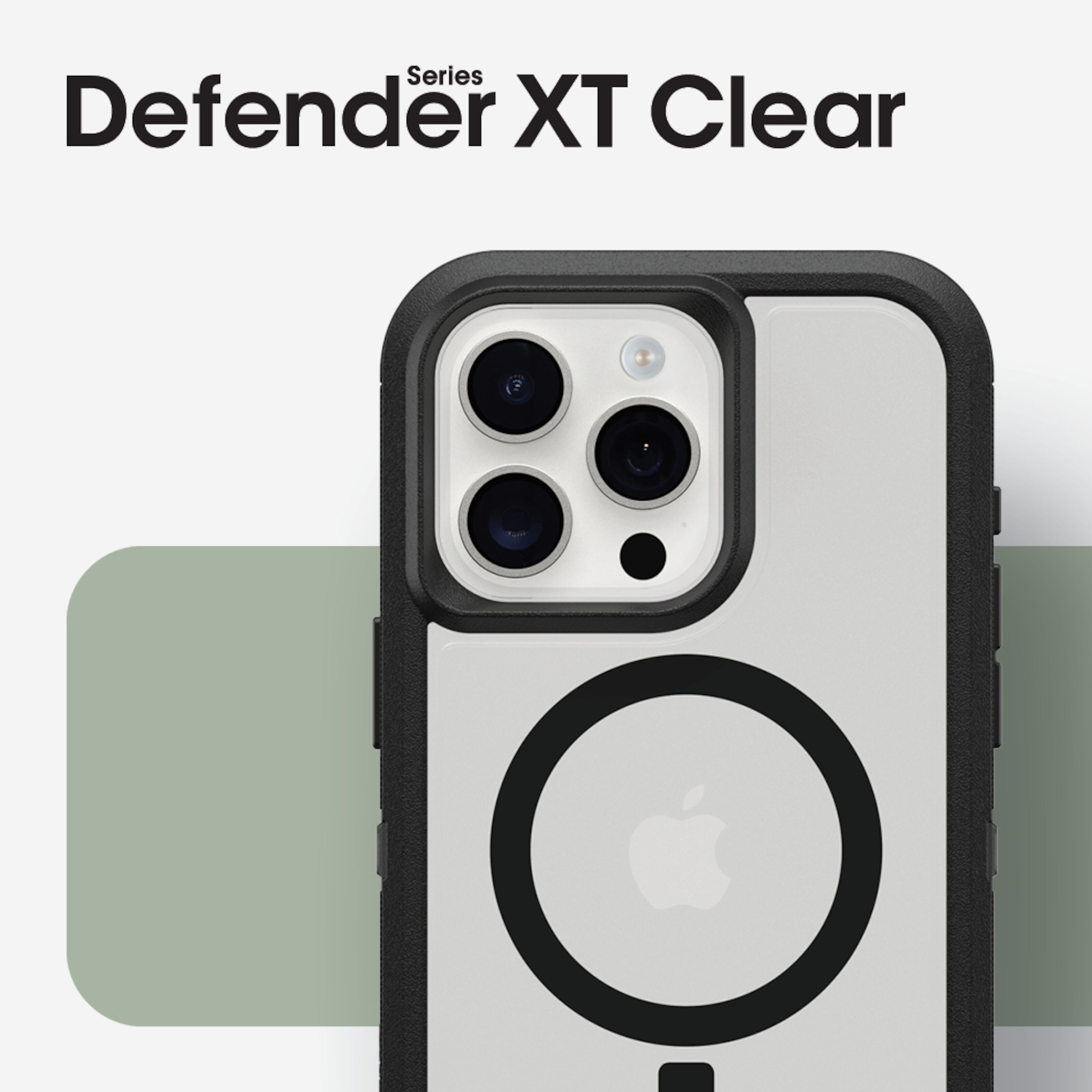 Otterbox Defender XT Dark Side Robust deksel for iPhone 15 Pro