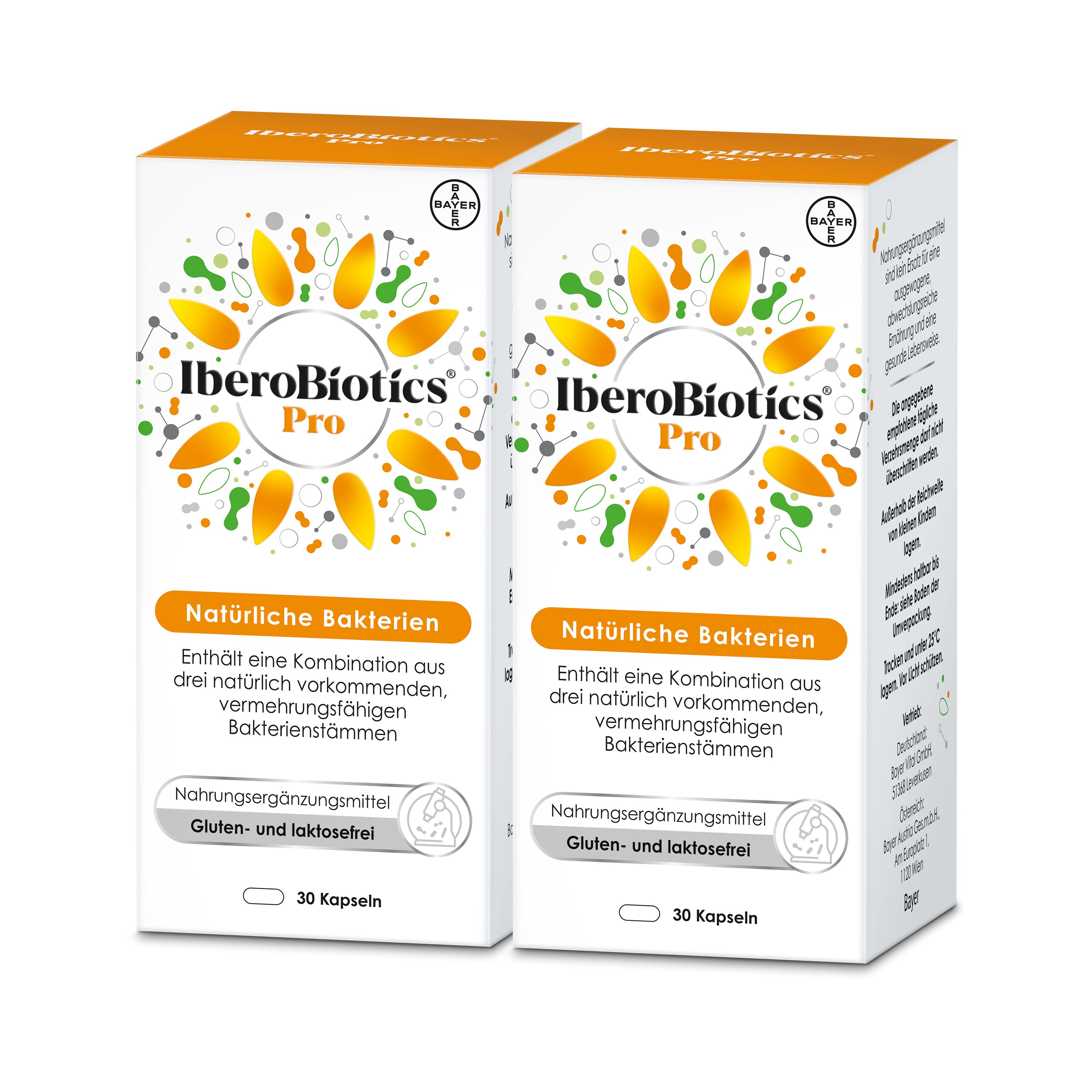 IberoBiotics® Pro - die PROaktive Ergänzung mit vermehrungsfähigen Bakterienstämmen
